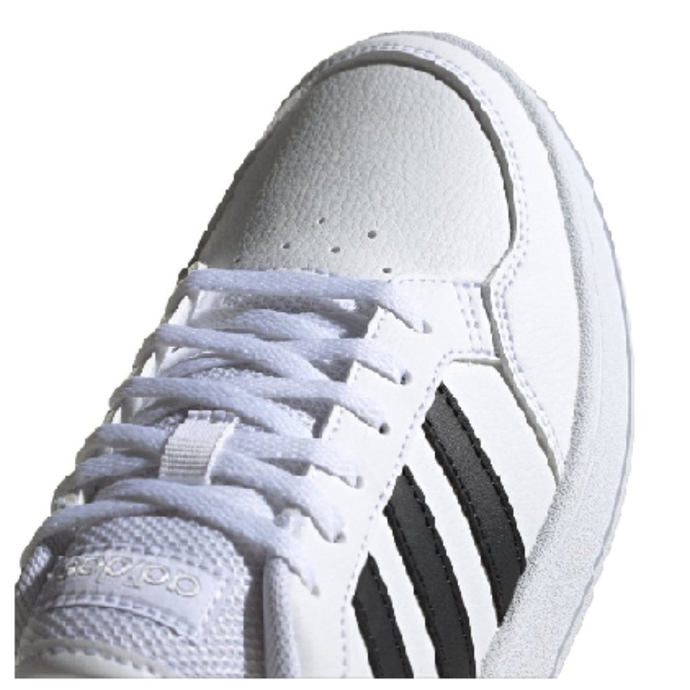 adidas Men's Sportswear Breaknet Shoes White/Black 11 - Picture 9 of 9